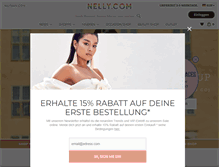 Tablet Screenshot of nelly.de
